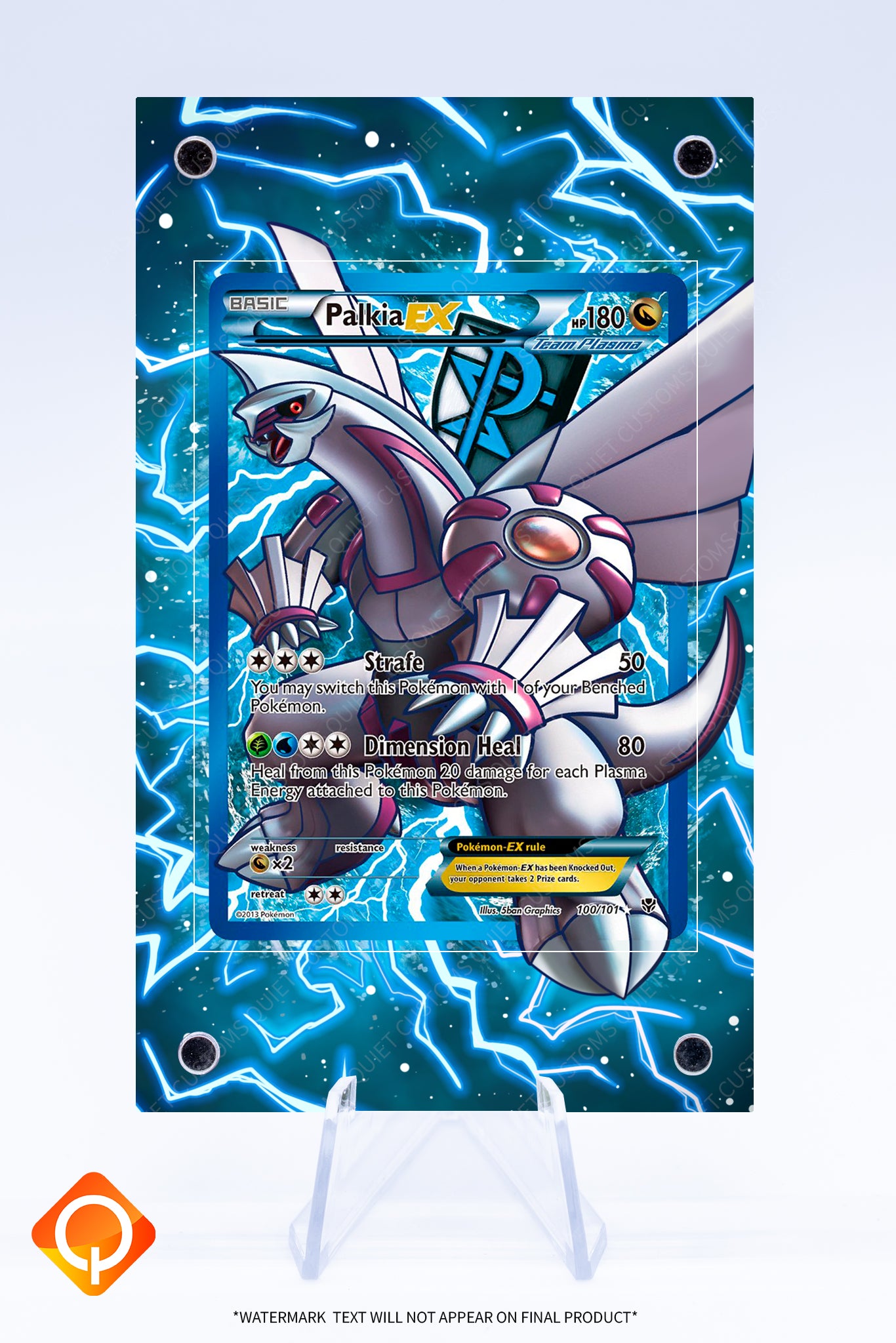Palkia EX 100 Case | Art Guard (Ungraded)