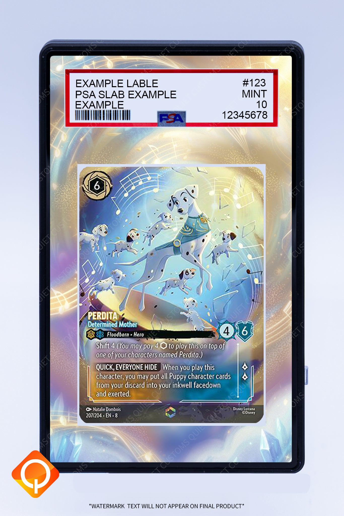 Perdita 207 204 (Graded) Case