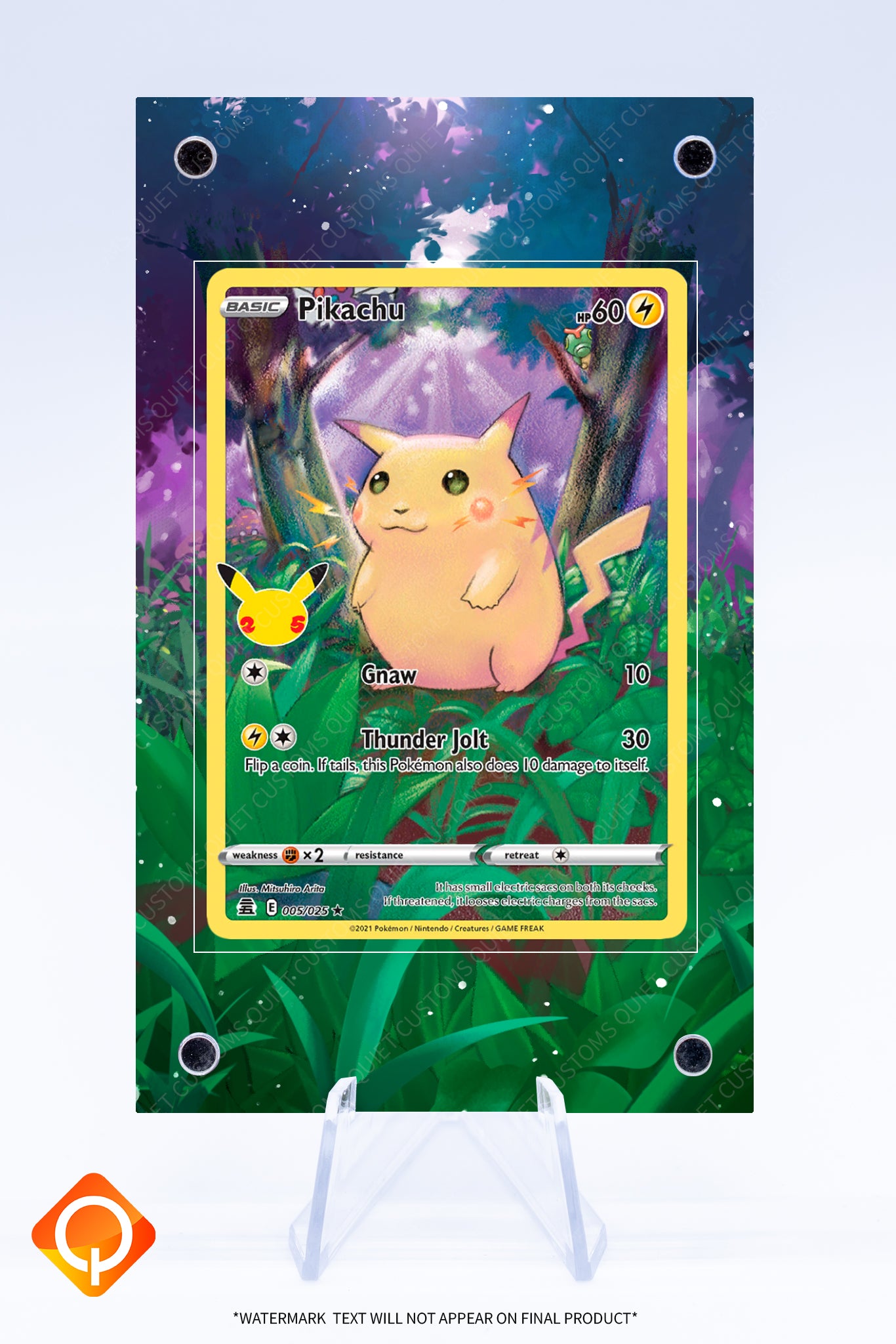 Pikachu 005 025 Case | Art Guard (Ungraded)