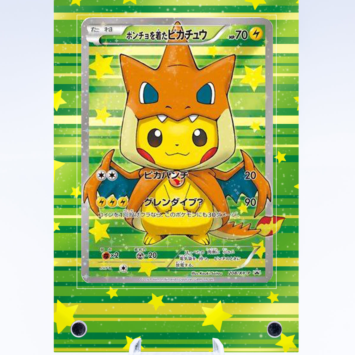 Pikachu Poncho 208 XY-P Case
