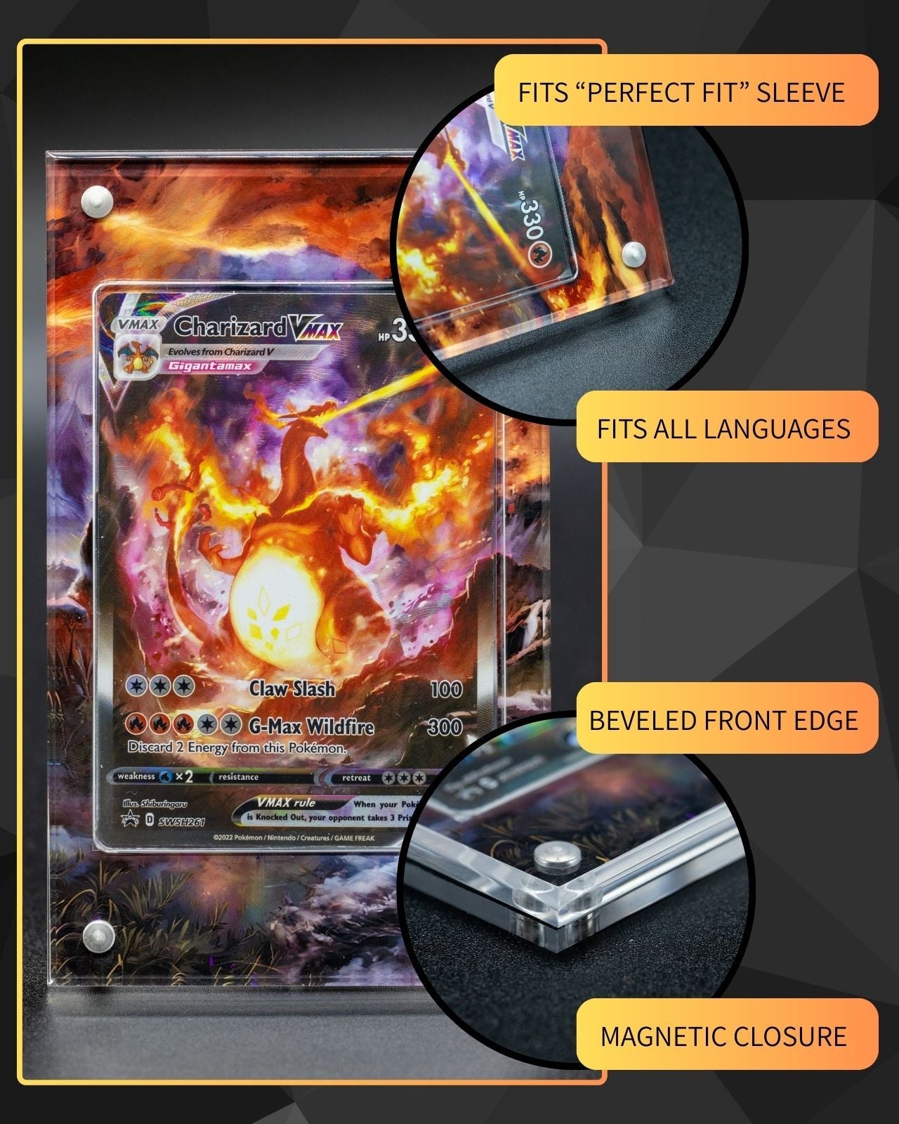 Gengar VMAX 271 264 Case | Fusion Strike | Art Guard (Ungraded)