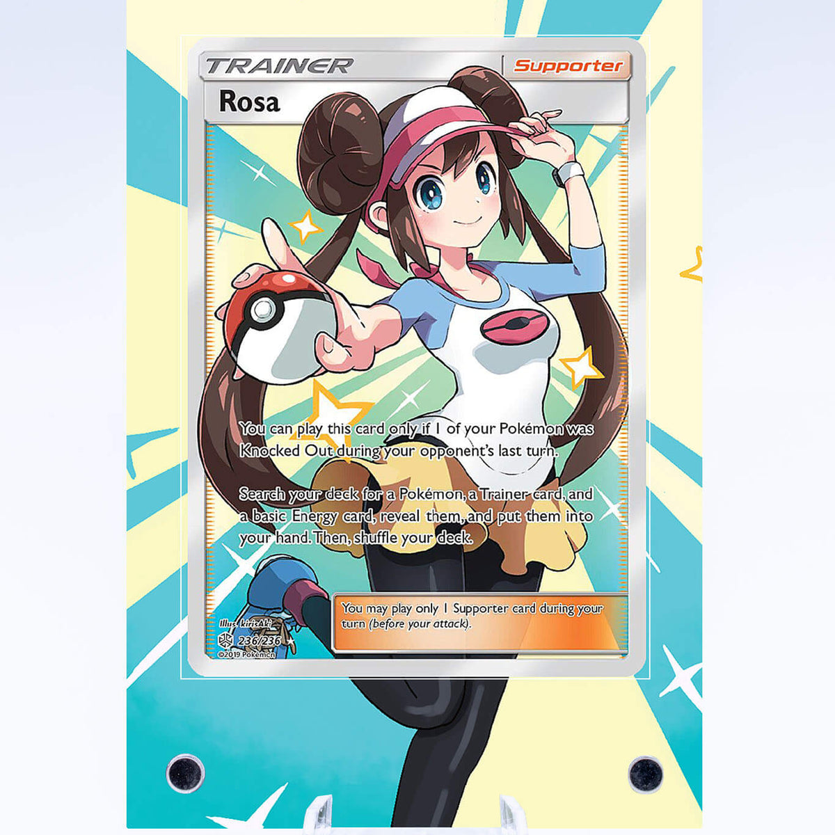 Rosa 236 236 Trainer Case | Cosmic Eclipse | Art Guard (Ungraded) Rosa 236 236 Trainer Case | Cosmic Eclipse | Art Guard (Ungraded)