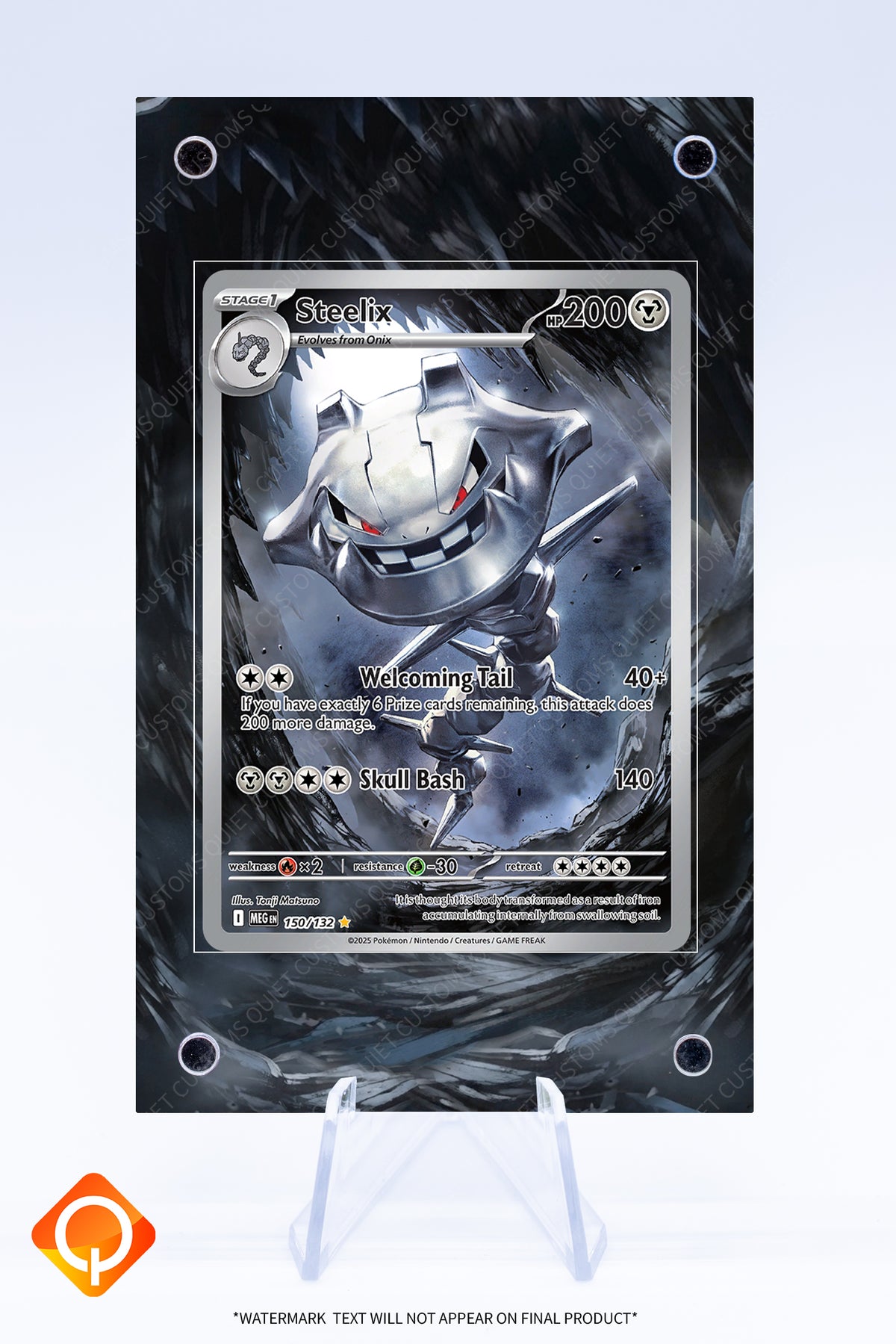 Steelix 150 132 Case | Art Guard (Ungraded)