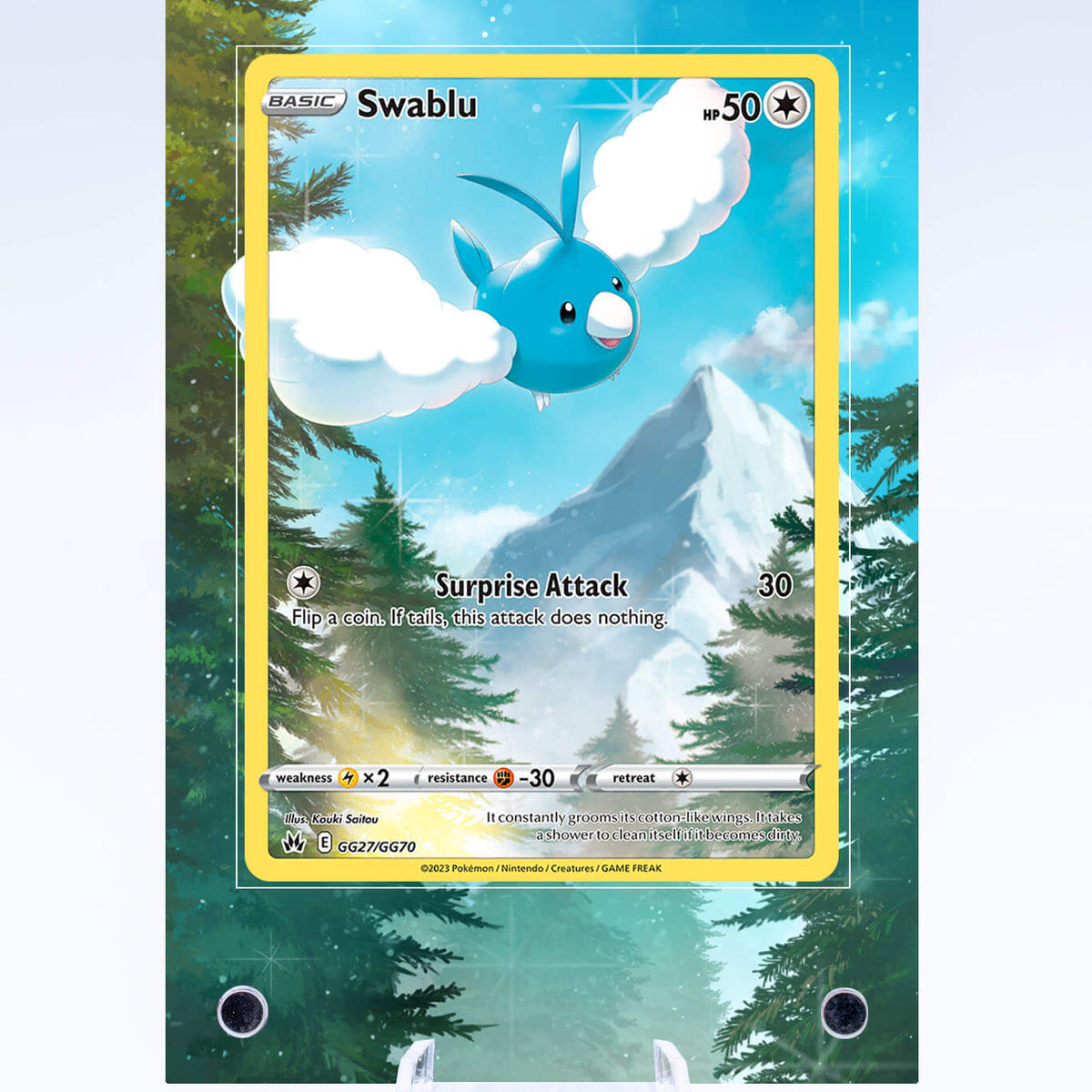 swablu pokemon card Swablu GG27 GG70 Case