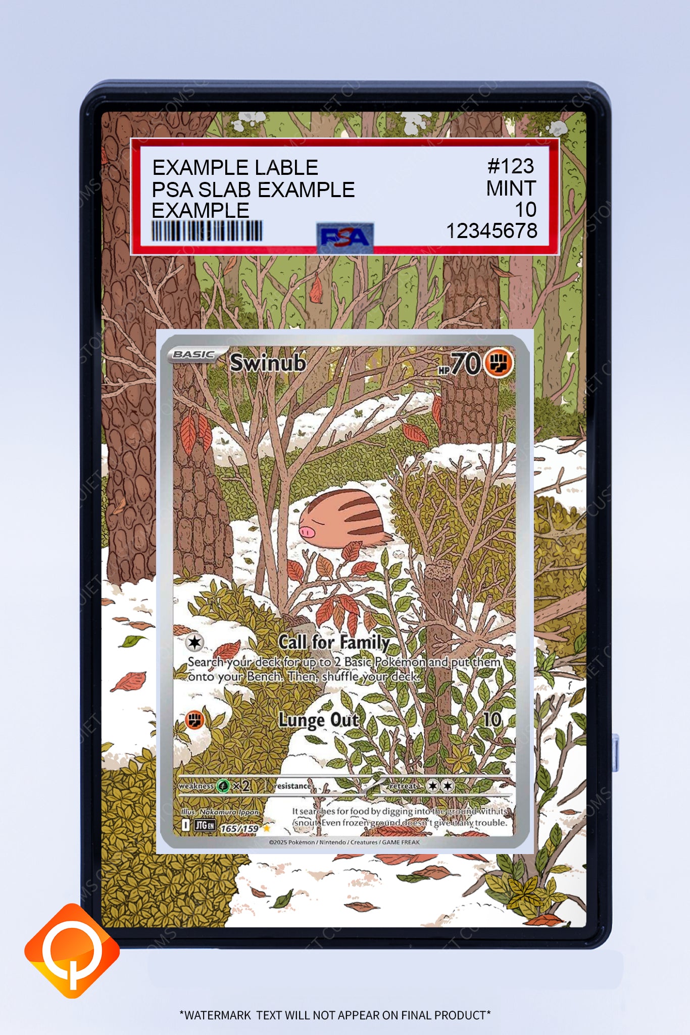 Swinub 165 159 (Graded) Case