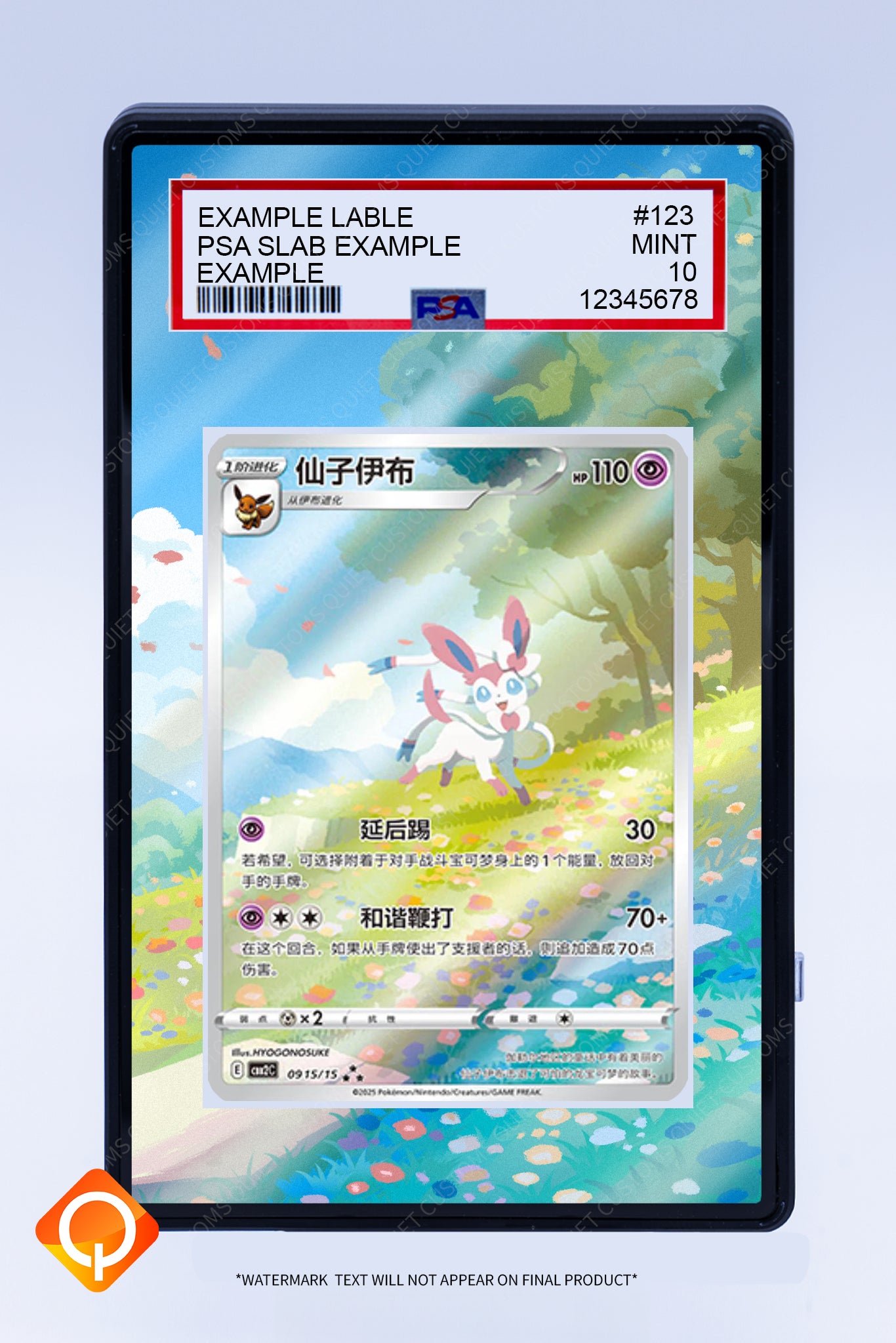 Sylveon 0915 15 (Graded) Case