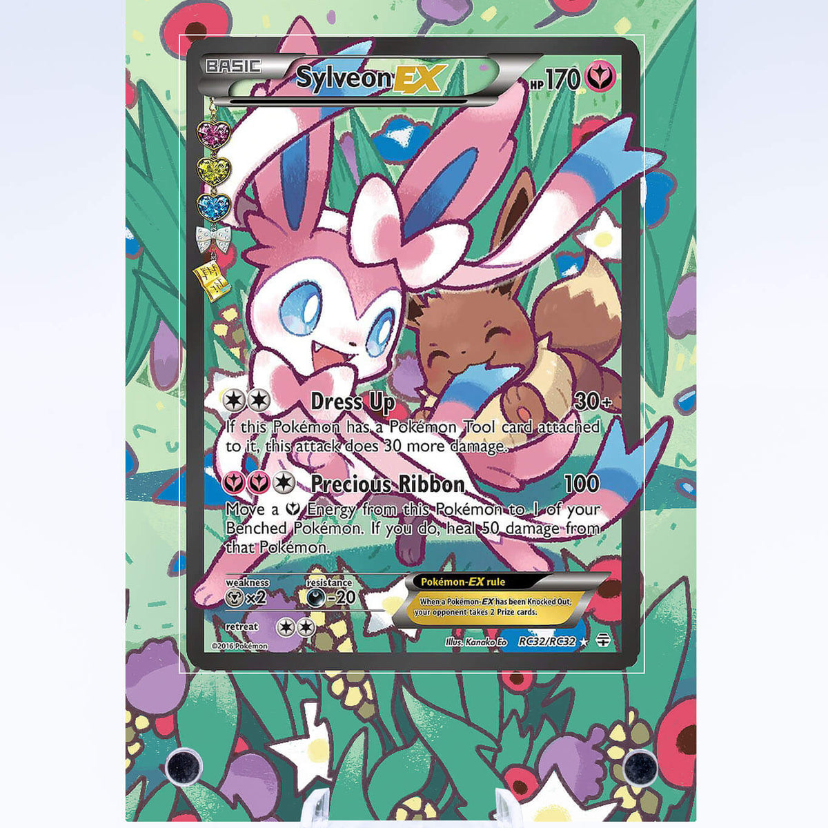pokemon sylveon card Sylveon EX RC32 Case | Pokemon Generations