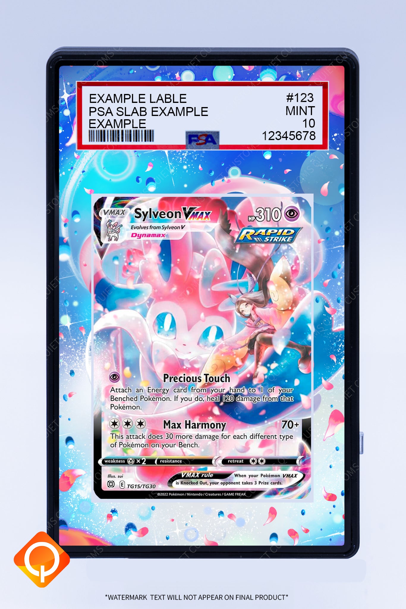 Sylveon TG15 TG30 (Graded) Case