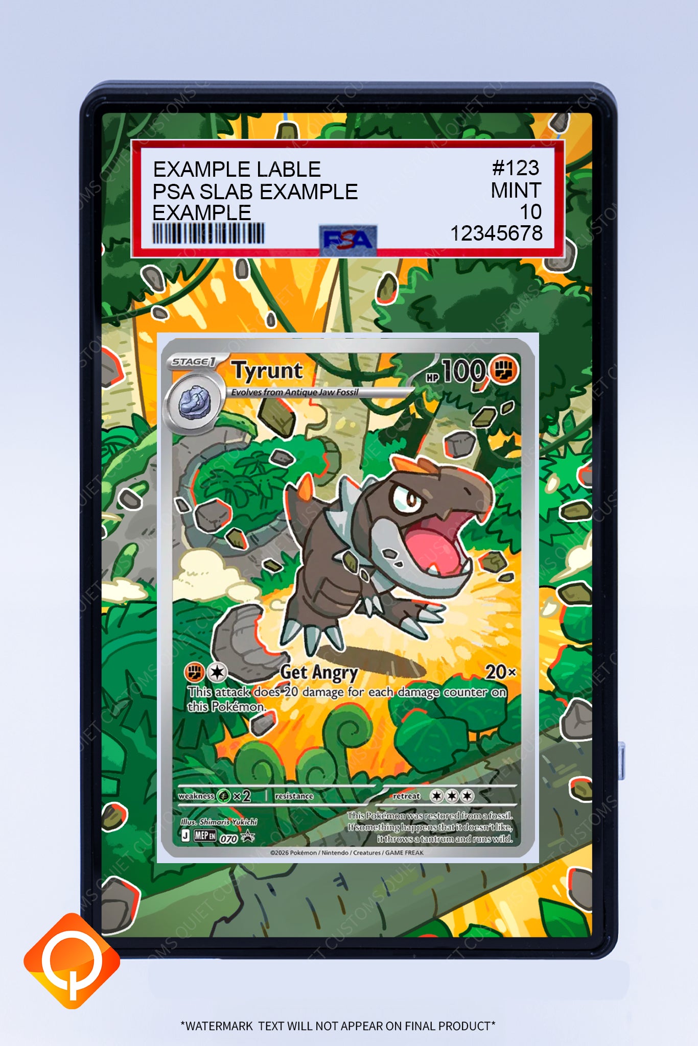 Tyrunt 070 (Graded) Case