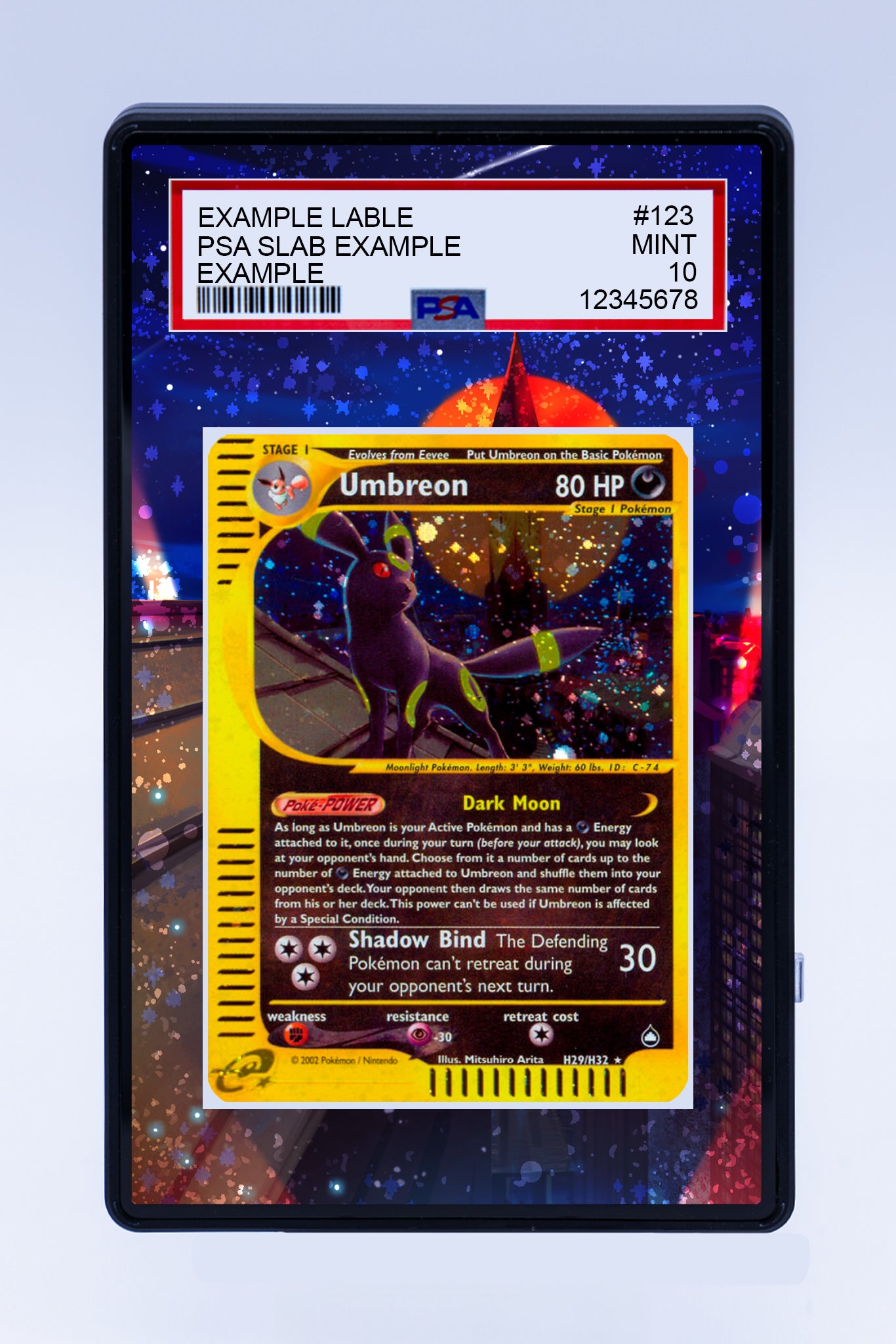 Umbreon 41 147 (Graded) Case