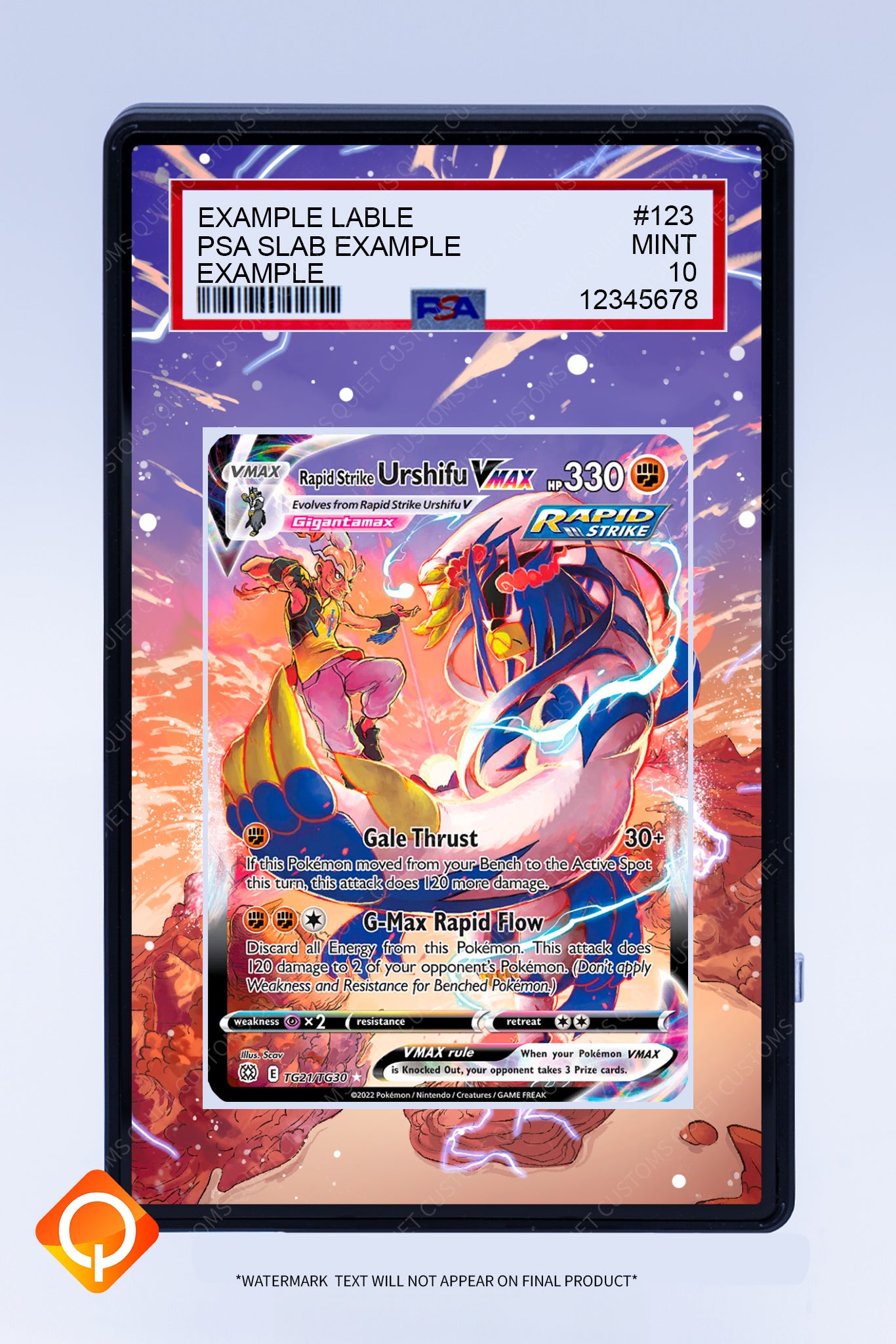 Urshifu VMAX TG21 (Graded) Case