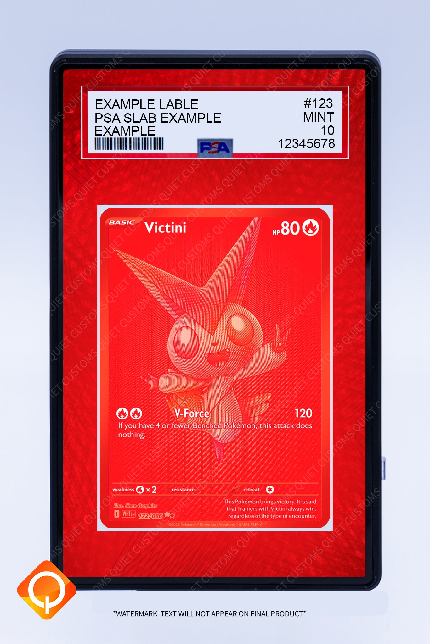 Victini 172 086 (Graded) Case
