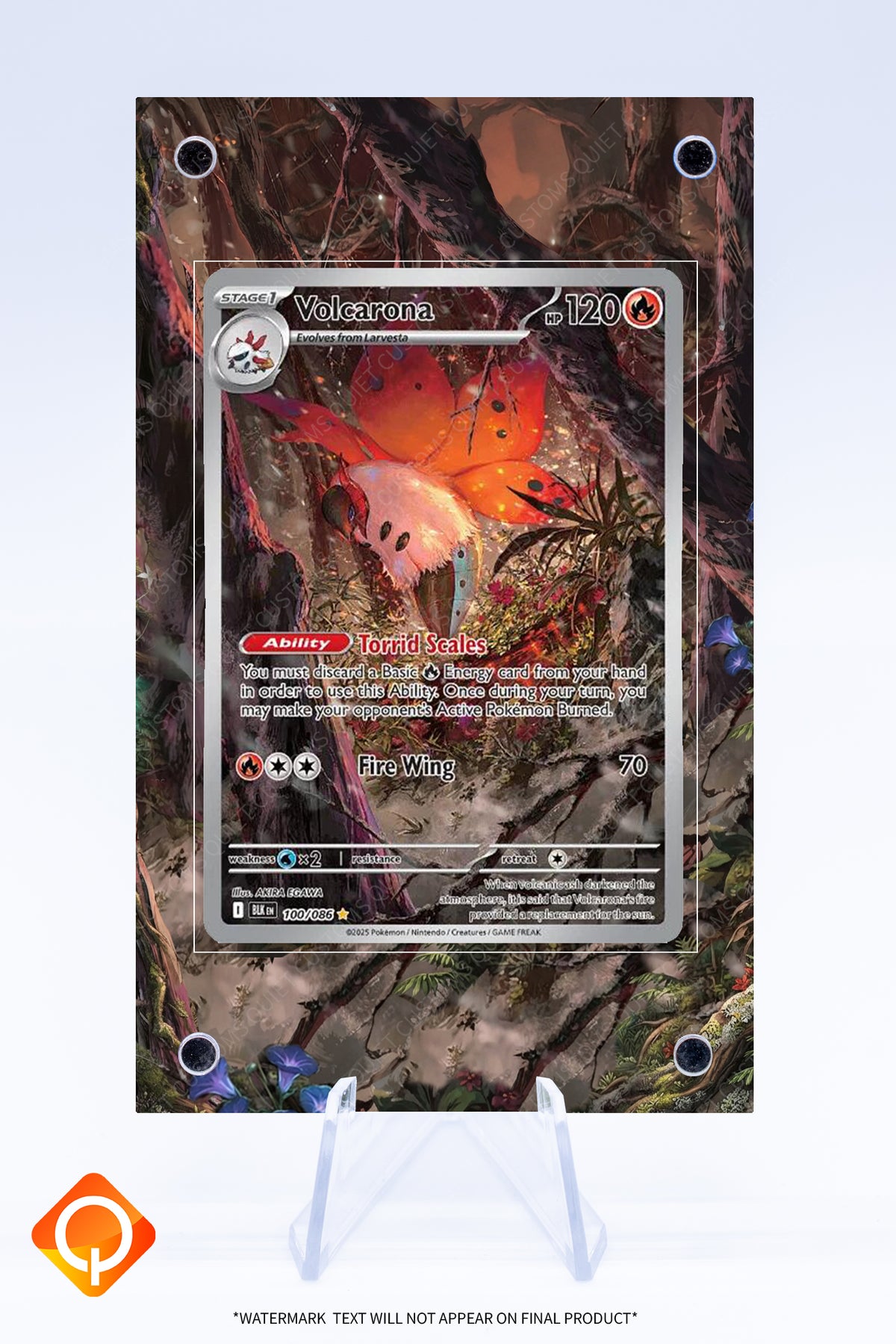 Volcarona 100 086 Case | Art Guard (Ungraded)