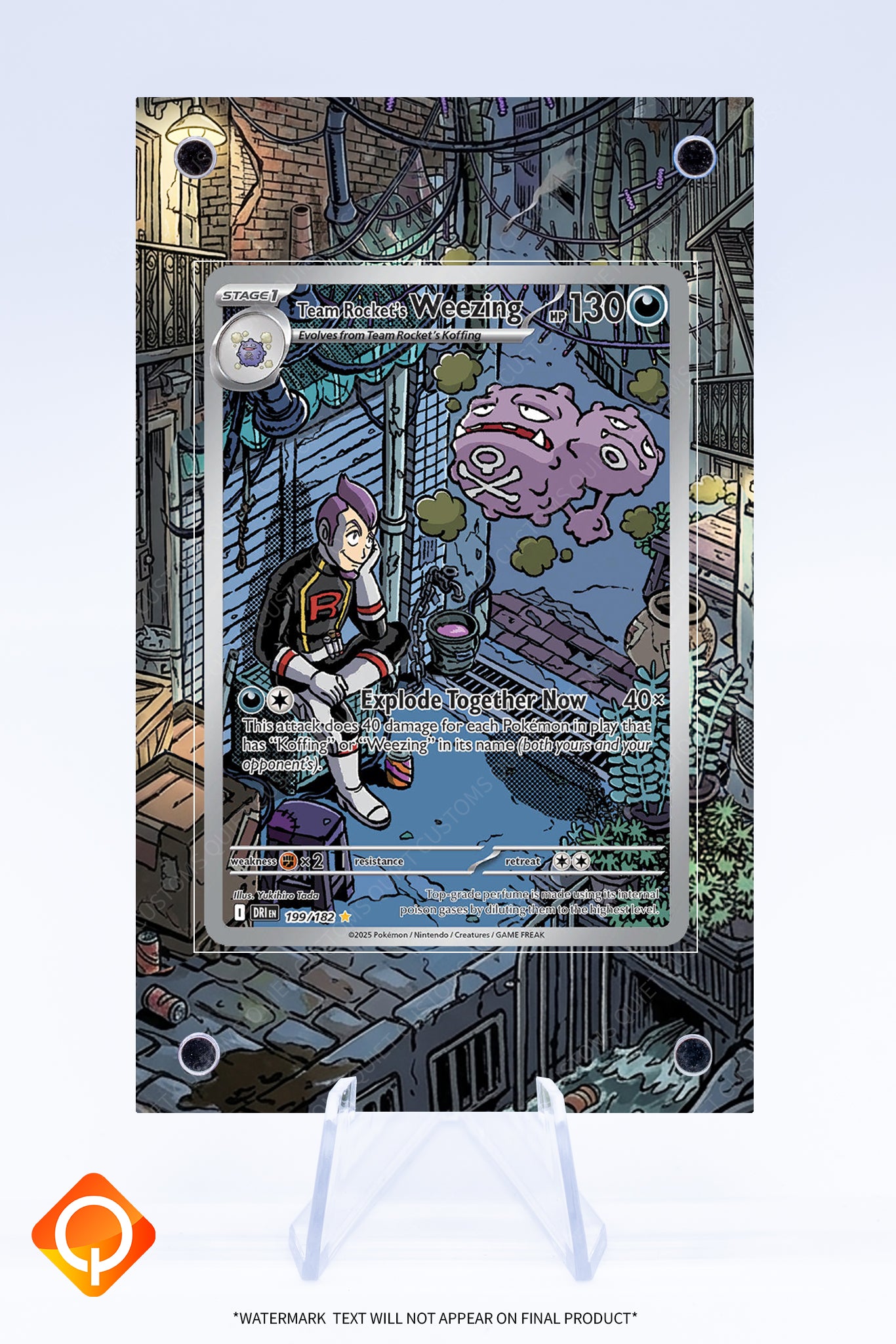 Weezing (Team Rocket's) 199 182 Case | Art Guard (Ungraded)