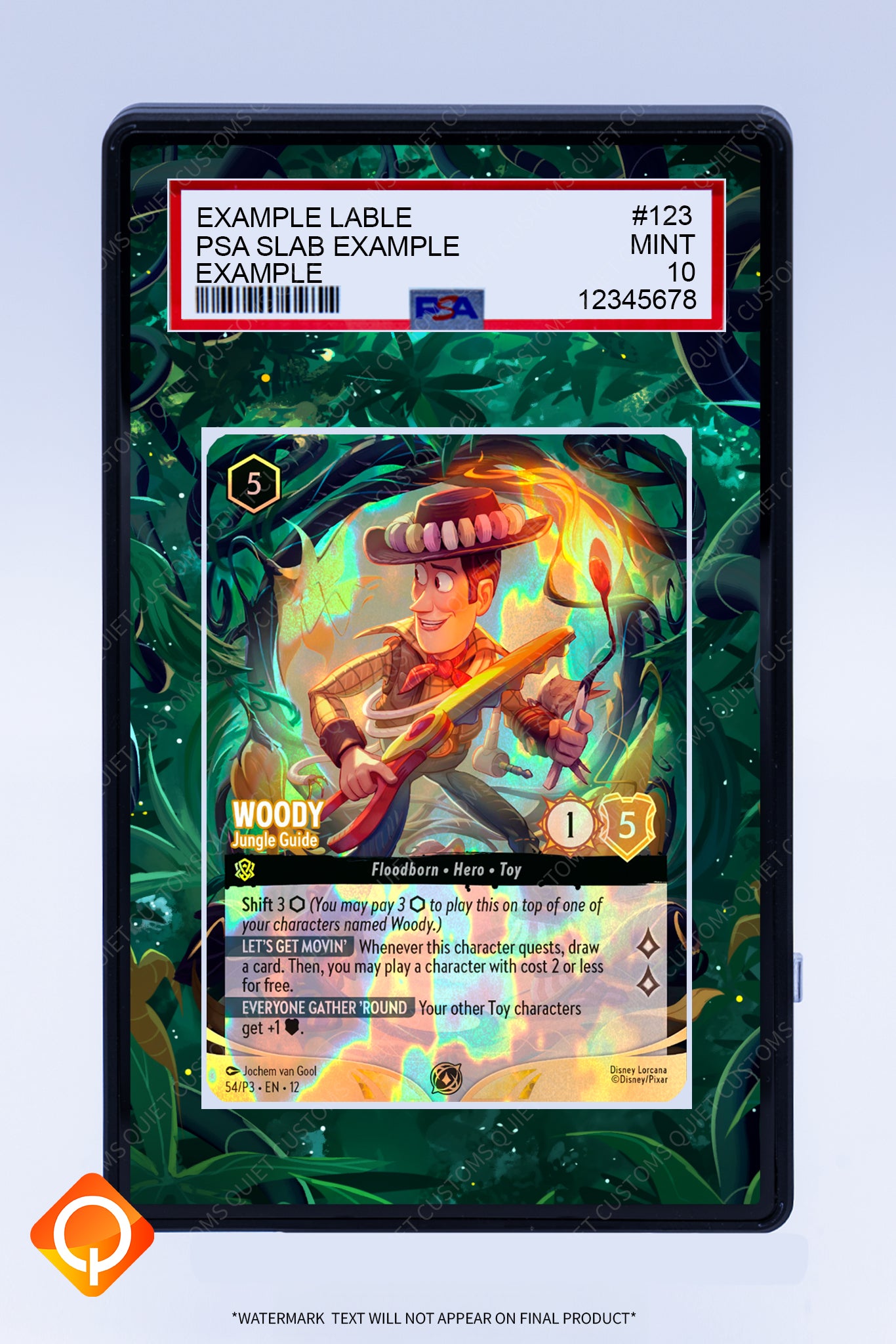 Woody 54 P3 (Graded) Case