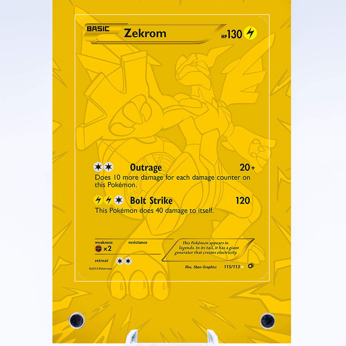 Zekrom 115 113 Case | Legendary Treasures