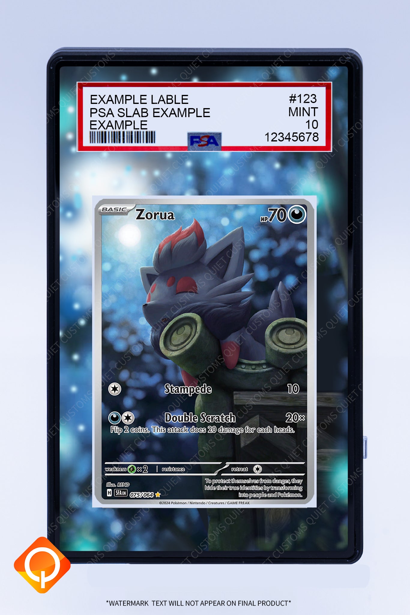 Zorua 075 064 (Graded) Case