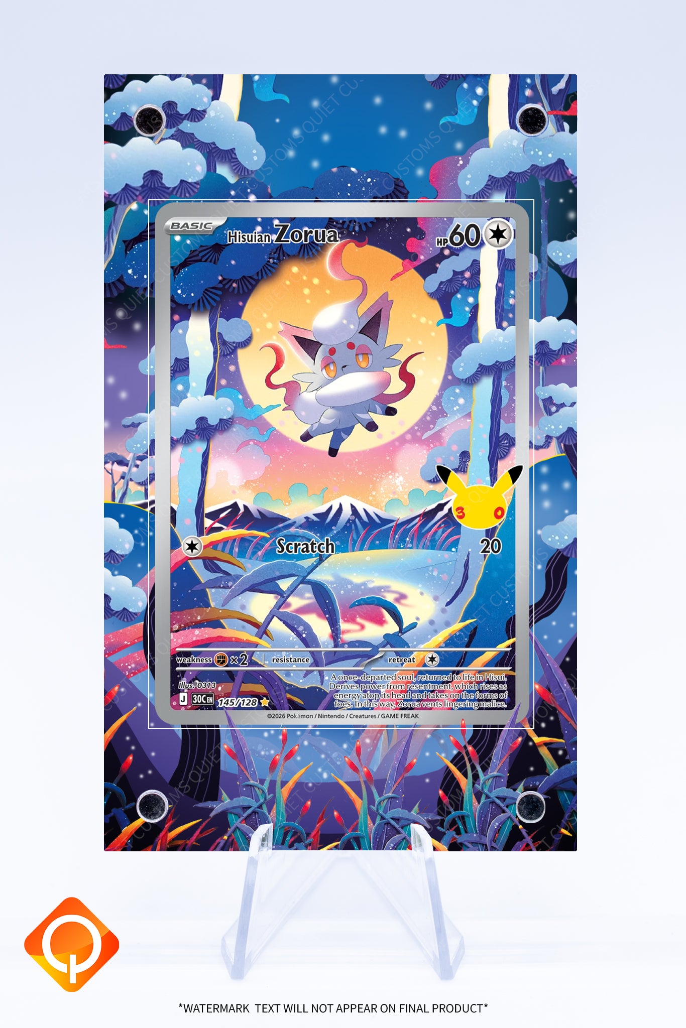 Zorua 145 128 | Art Guard (Ungraded)