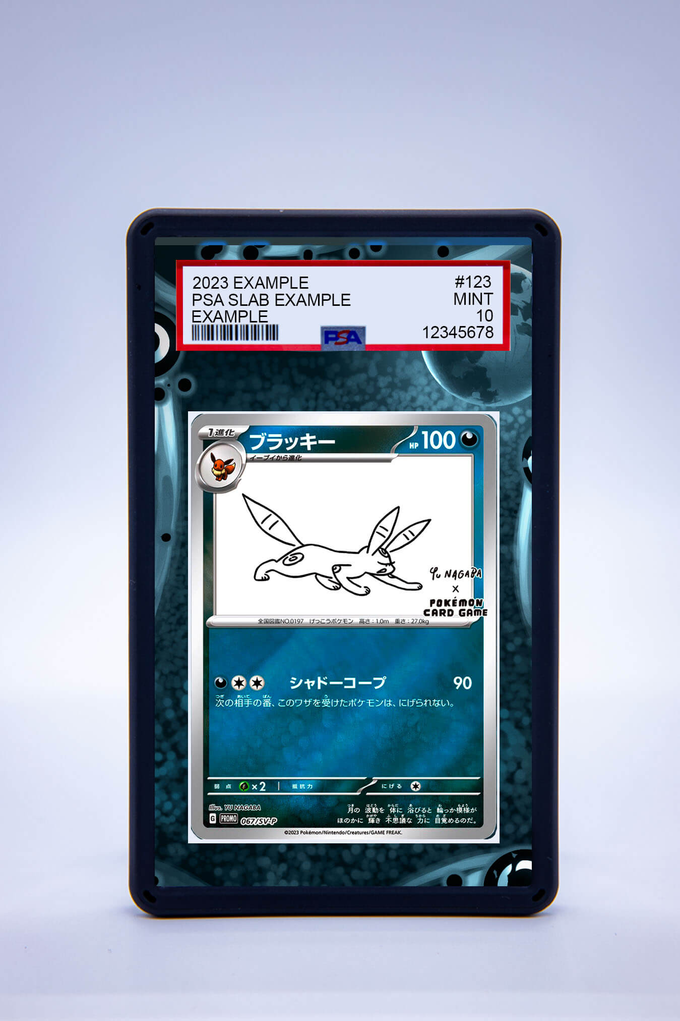 Umbreon 067 SV-P Yu Nagaba (Graded) Case